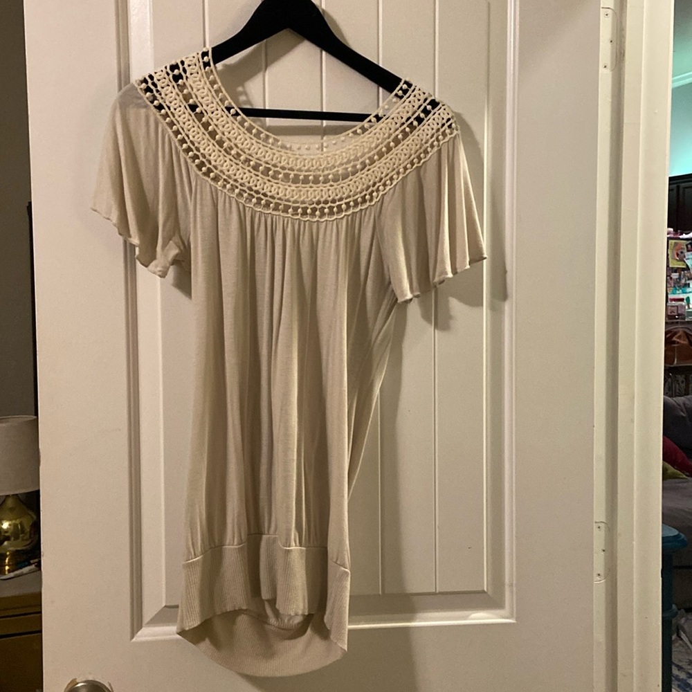Vintage crochet top